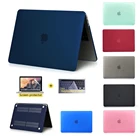 Матовый чехол для ноутбука Macbook Air Pro M1 Chip Touch ID 2020 13,3 A2338 A2179 11 12, аксессуары для Macbook 15,4 16 A2141 A1286