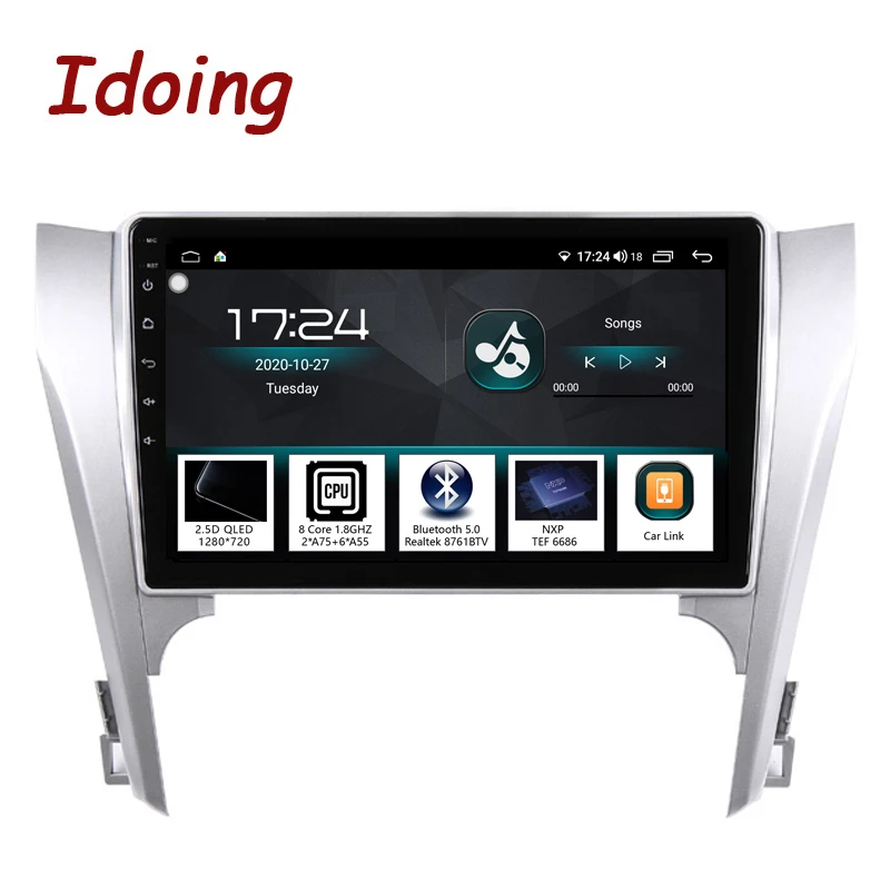 Idoing 10 2 &quotDSP автомобильный AndroidDVD GPS плеер мультимедиа для Toyota Camry 50 2012