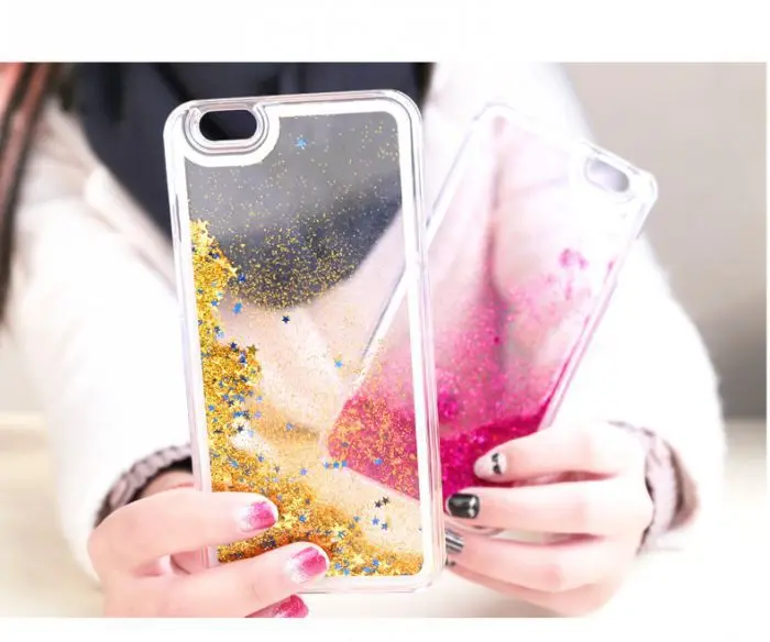 Чехол с блестящими блестками для iPhone 8 7 Plus 6 S 5 5S прозрачный чехол X XR XS MAX| |