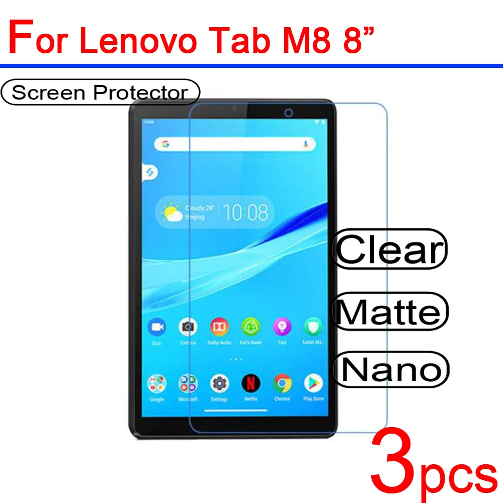 3 шт./лот ультра чистый ПЭТ против царапин мягкий ЖК экран протектор Защитная