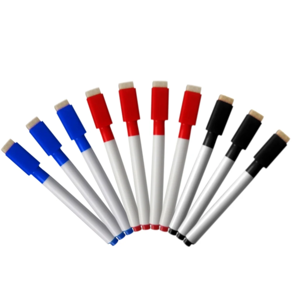 10 шт./компл. перезаписываемая белая доска маркеры для сухой стирания белой доски