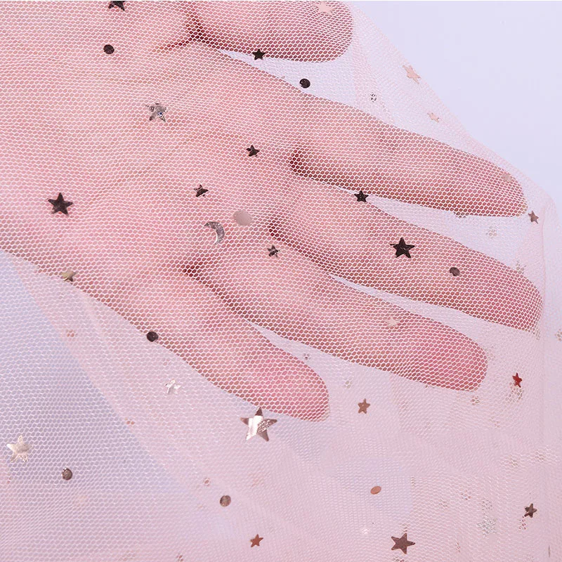 100*160 см Золотая Звезда Сетка Тюль тканевые фоны для будущей мамы тема невесты