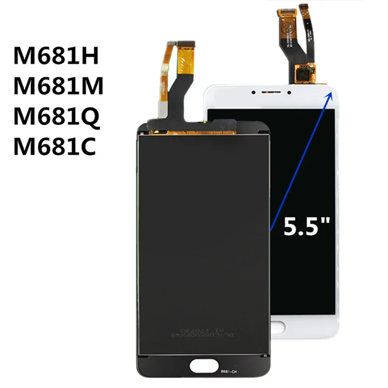 Для Meizu M3 note M681H M681M M681Q ЖК-дисплей+ сенсорный экран+ инструменты дигитайзер сборка Замена для телефона Meilan Note3 lcd