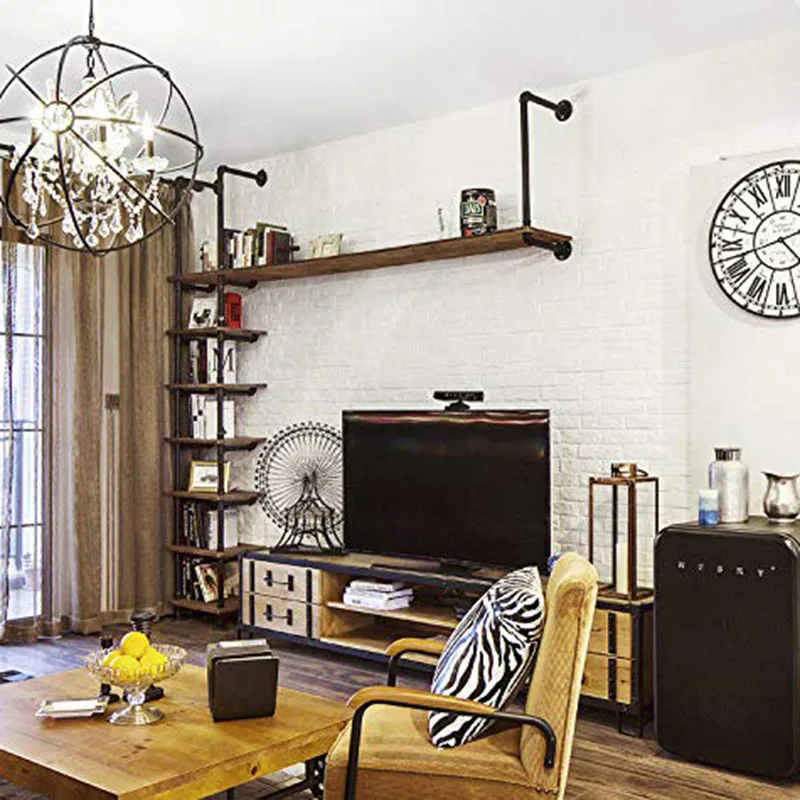 8 шт боковой выход Тройник 3 х полосная угловой штуцер трубы из ковкого чугуна