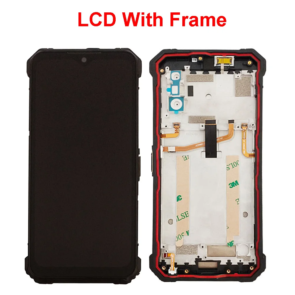 ЖК дисплей 6 3 ''для Ulefone Armor 7 и сенсорный экран в сборе Замена с рамкой +
