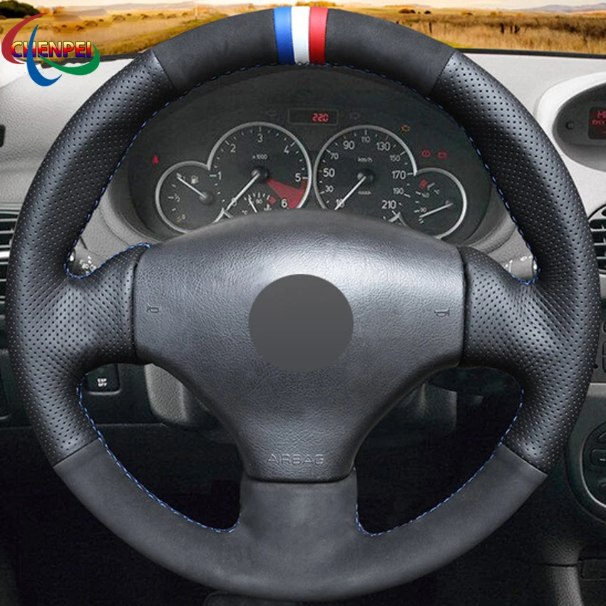 

Чехол на руль для Peugeot 206 1998-2005 206 SW 2003-2005 206 CC 2004 2005