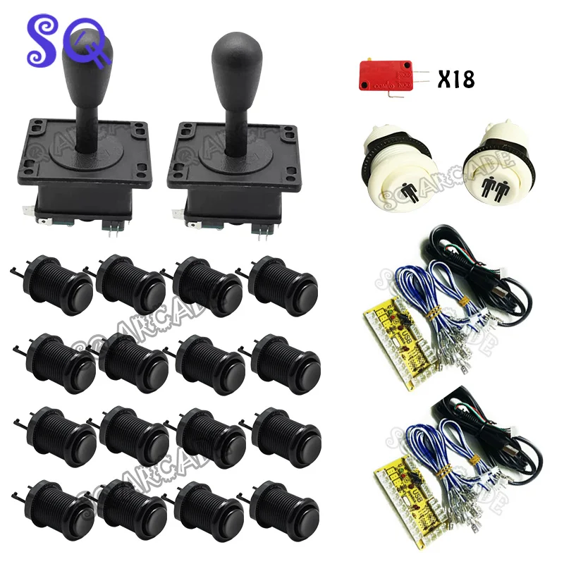 SQ аркадная игра сделай сам детали для Mame USB Нулевая задержка кодер 8 каналов