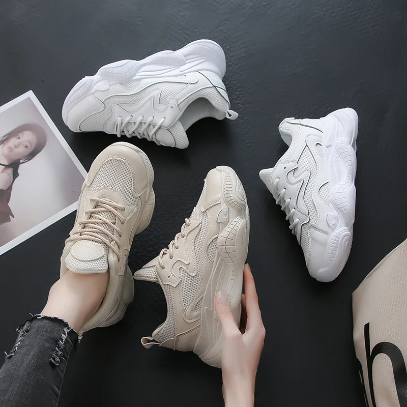 Весна обувь для бега новинка 2019 женская спортивная пожилых людей женские