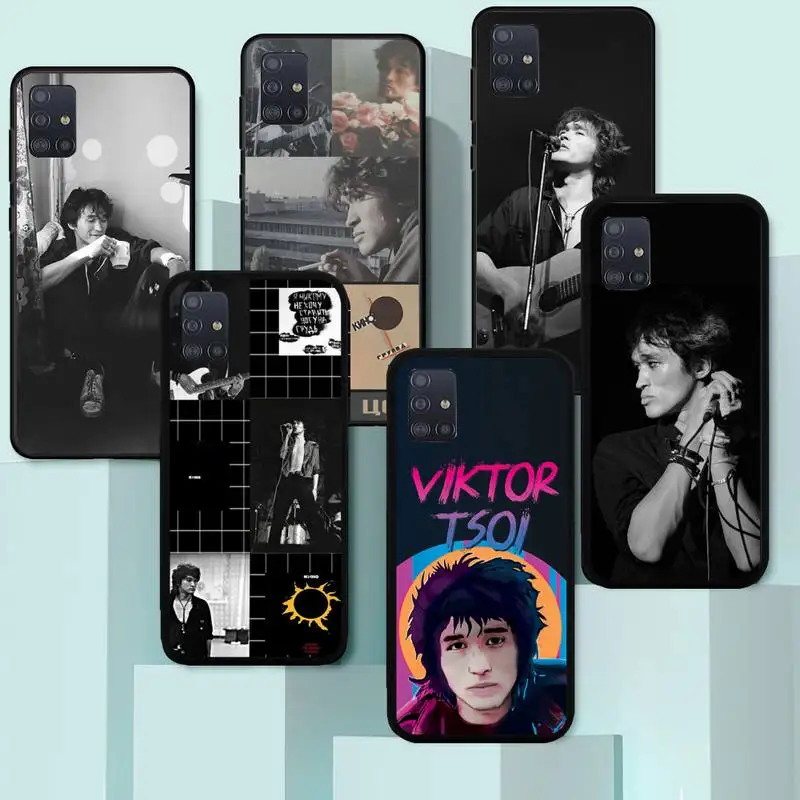

Viktor Tsoi Phone Case For Samsung A30 A20 A20S A10 A10S A9 A8 A6 A6S A40 STAR Lite Cover Coque