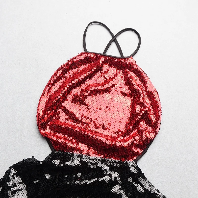 VC 2020 бесплатная доставка новое шикарное украшенное блестками сексуальное с