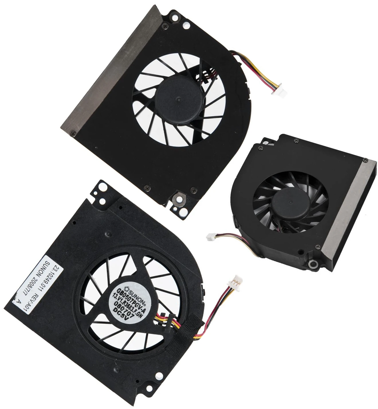 Вентилятор (кулер) для HP Compaq 1502 Series, p/n: MG55150V1-Q090-S99, GC057514VH-A, 13.B3683.F.GN (3-pin)