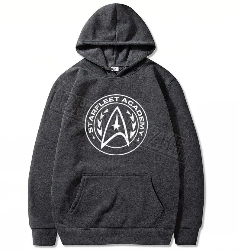 Толстовка в стиле ретро Звездного флота для мужчин и женщин сезон весна-осень |