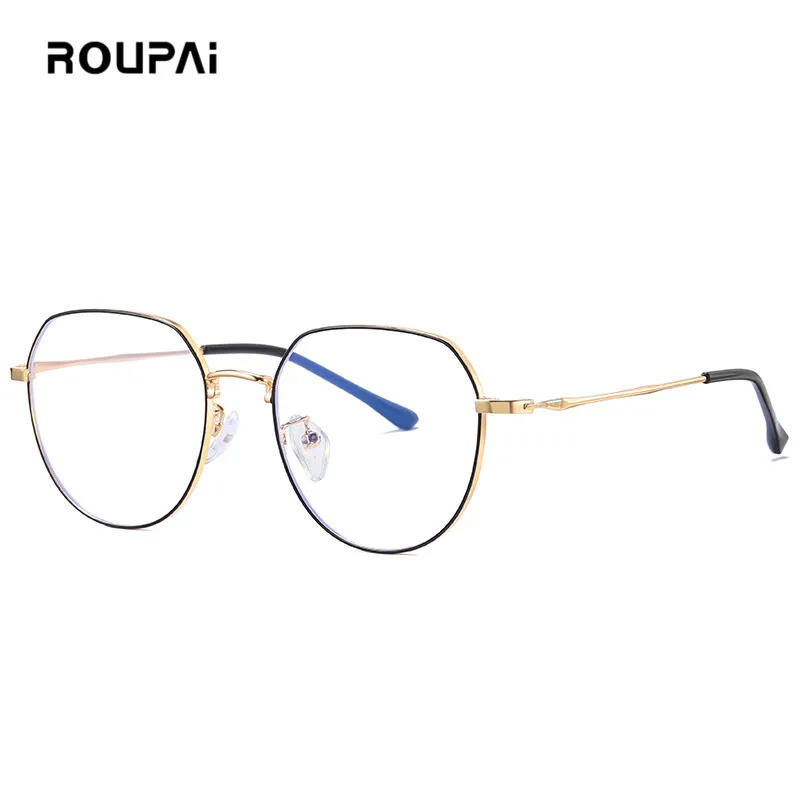 ROUPAI анти синий луч света радиационные очки для компьютера игровые очки для женщин мужчин синий блокирующий блокатор очки gafas luz