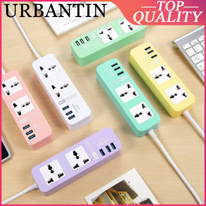 Urbantin 2 гнезда стандартный разъем интерфейс расширение США вилка умный дом