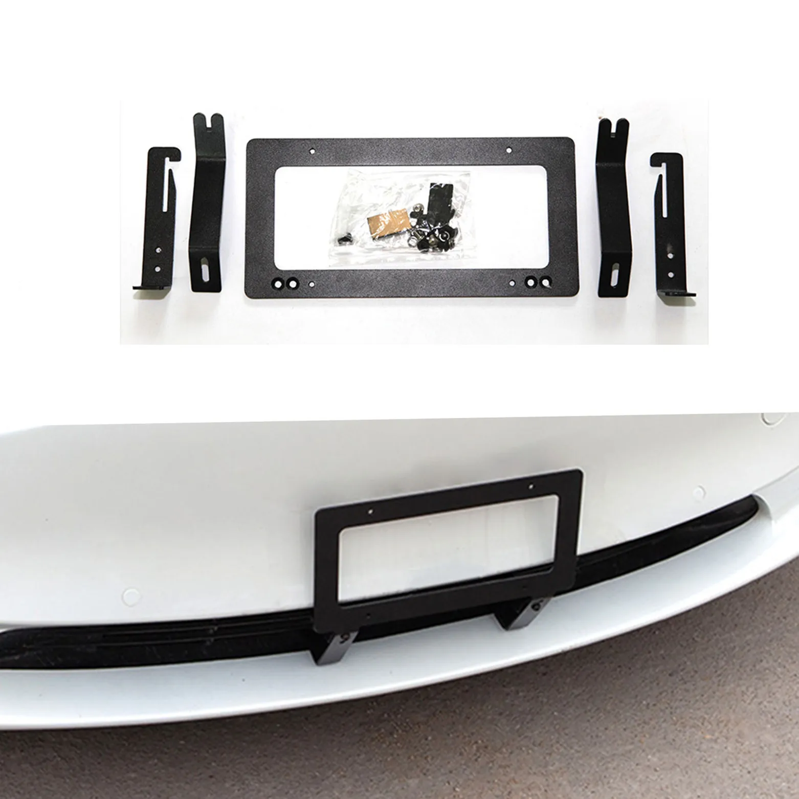 

Car License Plate Frame for Tesla Model 3 Y Accessories US Version Exterior Modification Parts