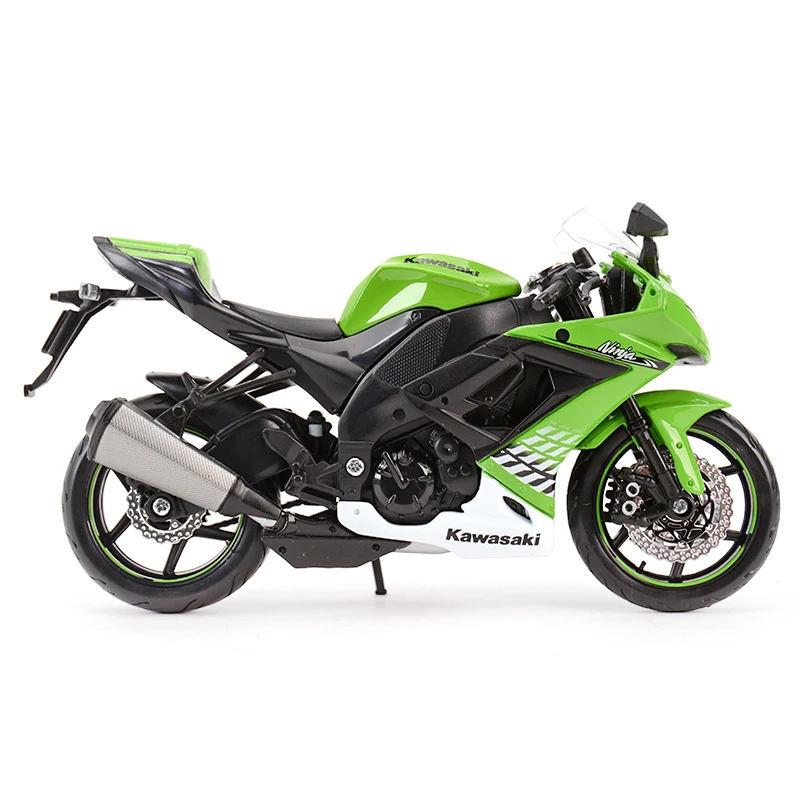 Maisto 1:12 Kawasaki Ninja ZX-10R Черный Литой Транспортных средств Коллекционная хобби модель
