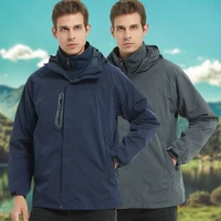 2021 outdoor waterproof soft shell jacket hunting windbreaker ski coat hiking rain camping fishing tactical clothing menwomen