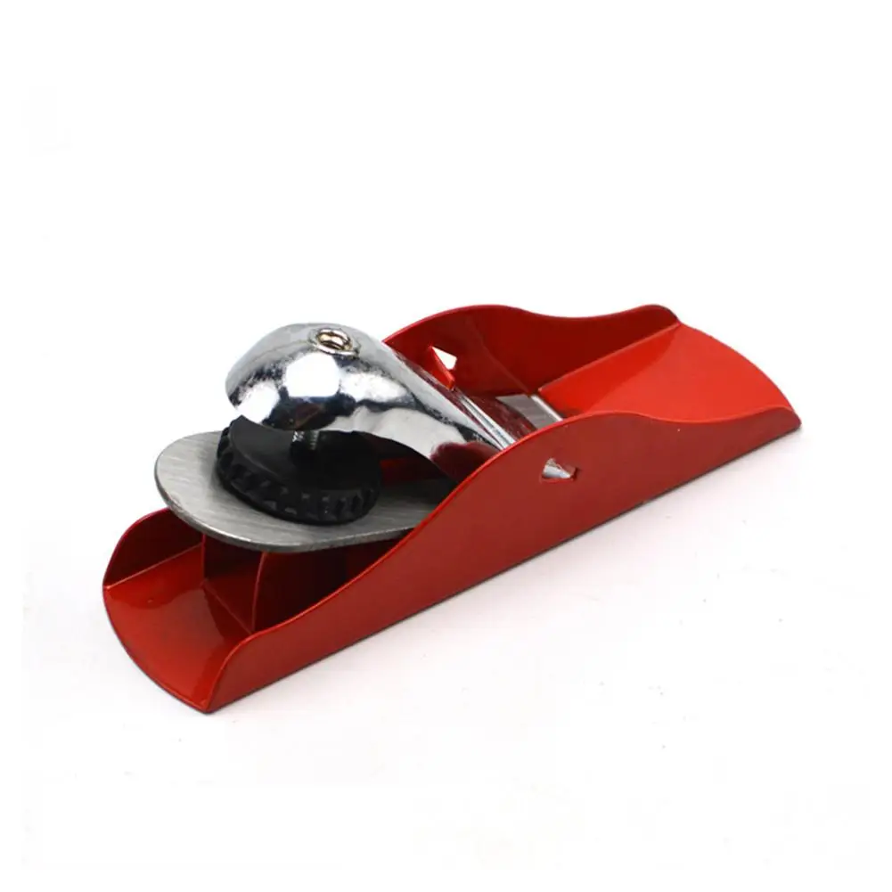 

Mini Hand Push Cast Iron Carpenters' Plane Cutter Red Planer Hand Planer DIY Woodworking Tool Bench Plane Hard Wood Hand Tools