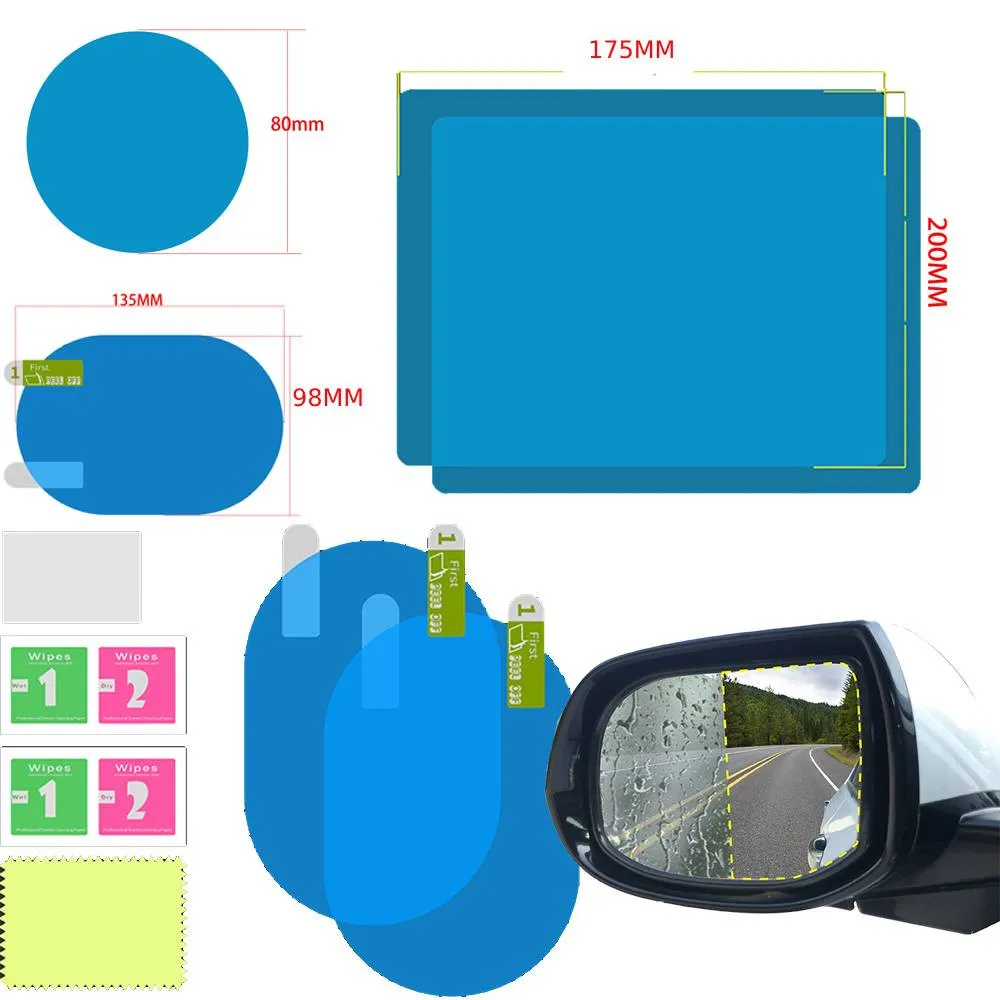 

Sticker Anti-fog Car Accessories Mirror Multi-Functional Protective Rain