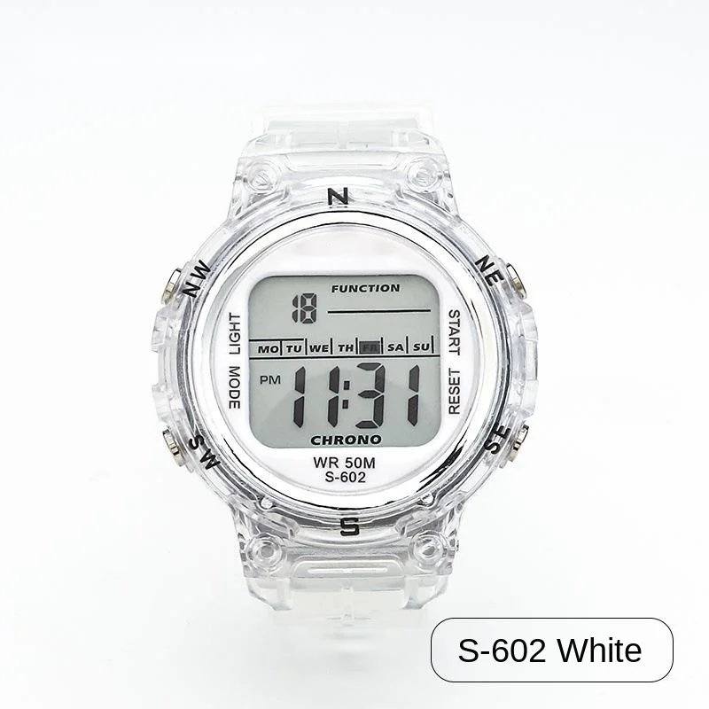 

waterproof and leisure watch, seven color luminous Night Watch
