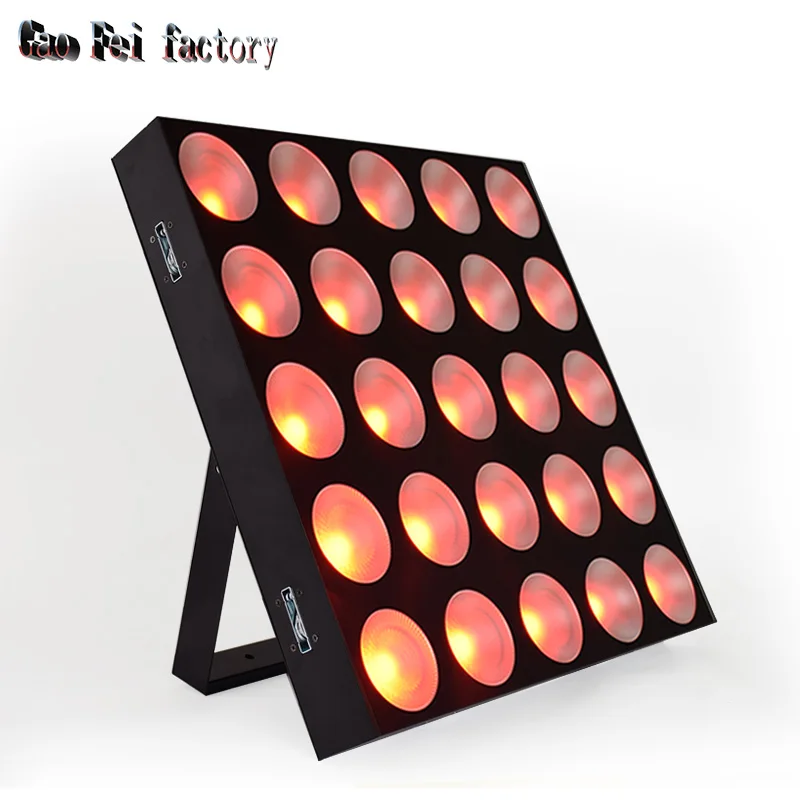 25x10 Вт 3в1 RGB светодиодный светильник для сцены белый cob светодиодный матричный световой луч/светодиодный настенный светильник