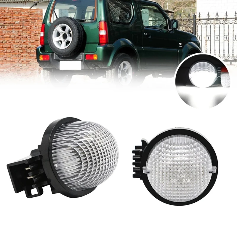 

Пара подсветки номерного знака автомобиля для Suzuki Jimmy JB 23 Вт, для Opel Agila 2000-2007