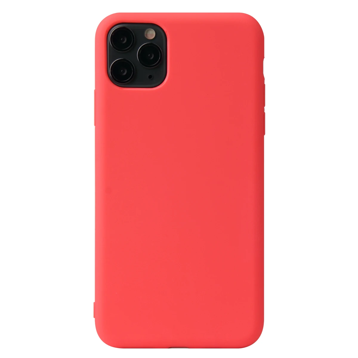 Watermelon Red Для IPhone 11 Pro Max чехол, силиконовый,, карамельный цвет, тонкий, мягкий, TPU, задняя крышка для Apple IPhone X XS Max XR 7 8 6S Plus - Цвет: Watermelon Red