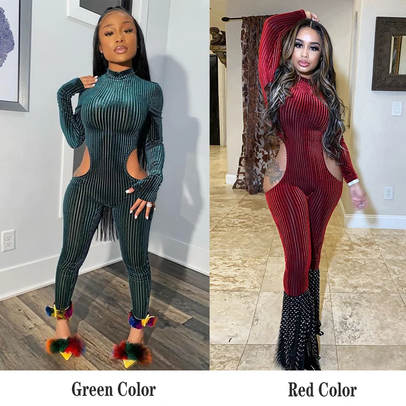 Уличная одежда открытый комбинезон с длинным рукавом боди для женщин весна 2020