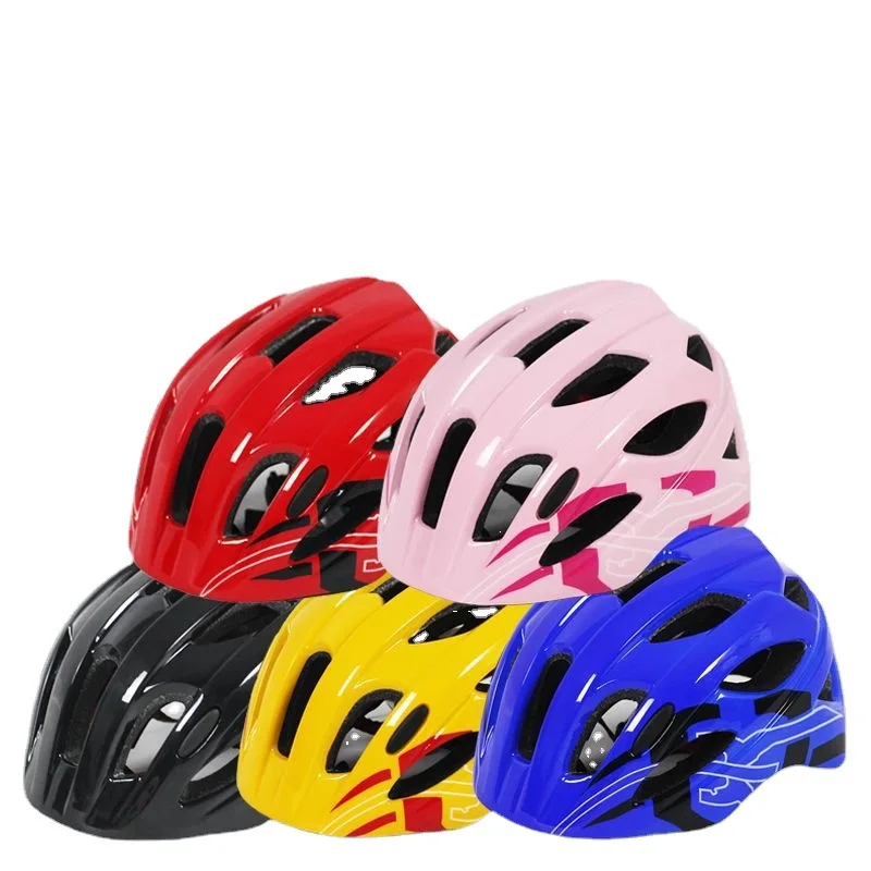 

Шлем детский для езды на велосипеде, пористый тканый дышащий шлем со съемными полями, для горного велосипеда, занятий спортом на открытом во...