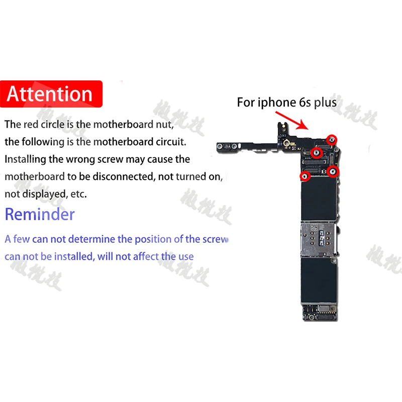 Оригинальная материнская плата для iPhone 6S plus разблокированная с системой IOS