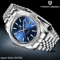 2022 new pagani design luxury brand mens watches mechanical business watch male steel wateroproof clock men watch reloj hombre