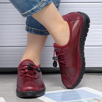 women flat shoes woman pu leather snow boots women mom shoes womens winter shoes female casual winter boots soft womens shoes