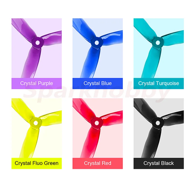 4 шт dalprop cyclone t5249c pro cw ccw 3 лопасти pc propeller popo 5 дюймо
