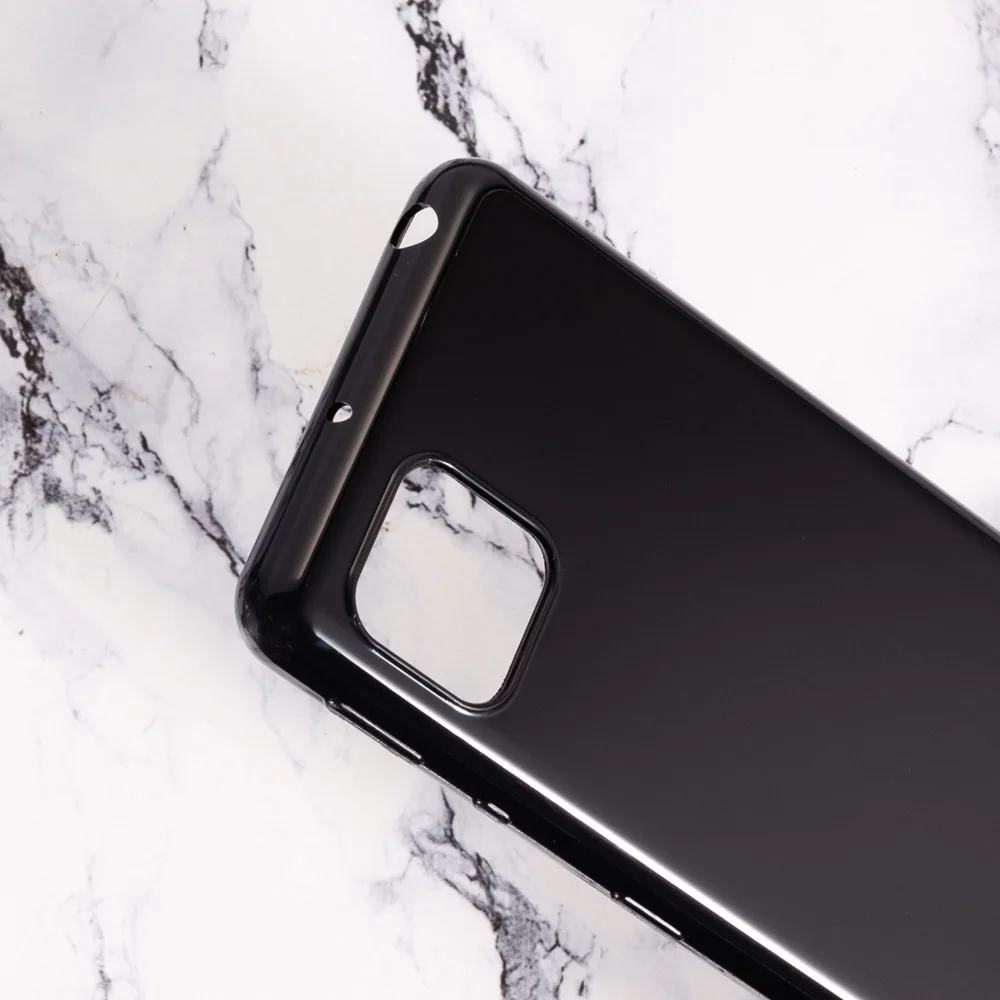 Защитный силиконовый чехол для смартфона Sharp Aquos Sense 4 Sense4 Lite 5G Basic SH-41A A003SH мягкий из