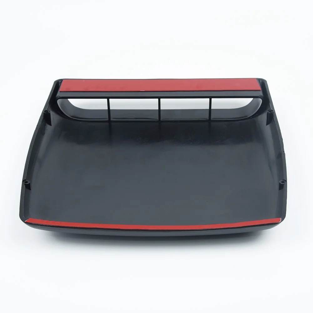 

Universal Car Bonnet Hood Scoop Air Flow Intake Vent ABS plastic easy install Cover Decorative approx. 52*35*4cm
