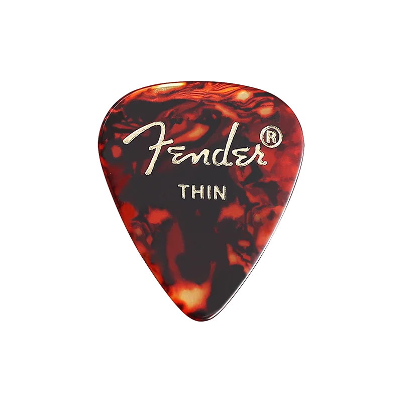 Fender 1 шт. классический медиатор целлюлоидная гитара pick s конфетти акустическая электрическая гладкая гитарная медиатор аксессуары гитарные части - Цвет: B Thin 0.46mm