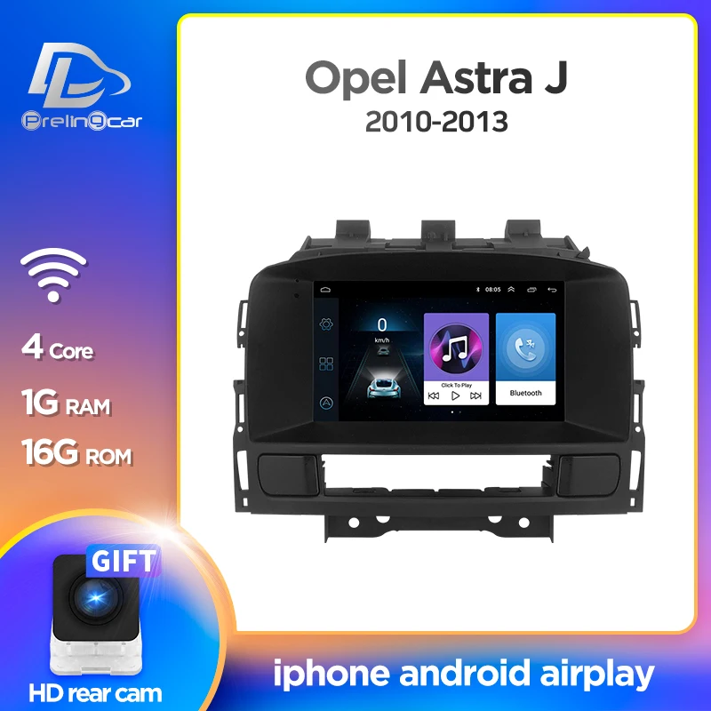 Автомобильный радиоприемник Android 10 стереоприемник для Opel Astra J 2010-2013 видеоплеер