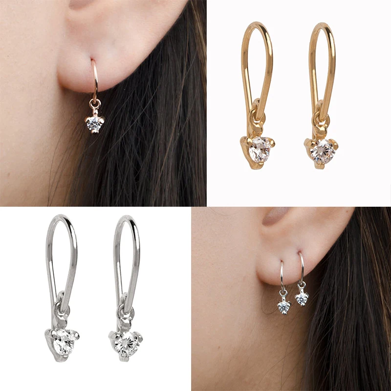 

VINY Silver 925 Jewelry Earrings For Women Chic Wind Circle Stud Earrings Gold/Silver Jewelry 2021 Boucle DOreille Gift СеѬги