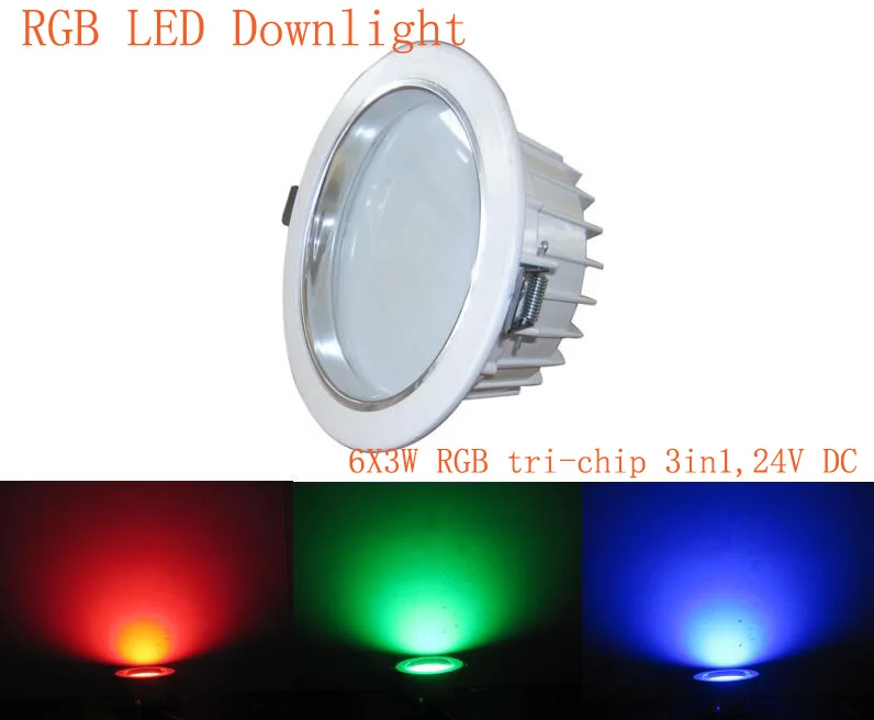 

Сертификат Европейского соответствия, сертификат независимого Испытательного и сертификационного 18 Вт RGB Светодиодный точечный светильни...