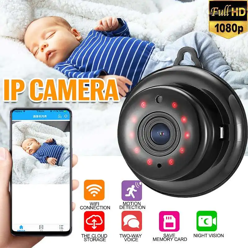 Digoo HD 1080P облачная Беспроводная ip-камера двухсторонняя аудио сеть WiFi мини умная камера ночного видения CCTV наблюдения детский монитор