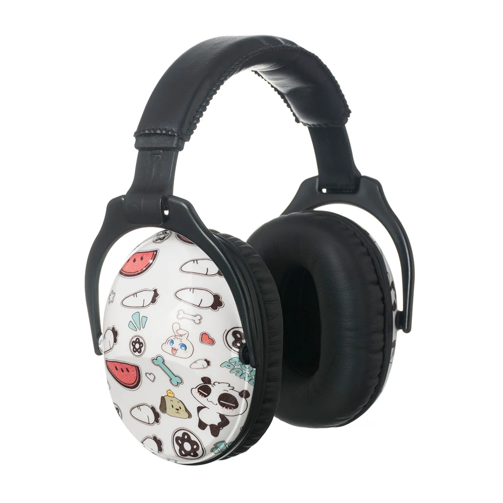 

Cute Panda NRR 25dB Noise Reduction Kids Adjustable Ear Muff Protection Safety Earmuff, Ear Defenders for Children
