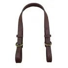 Двусторонний регулируемый ремешок Наплечные ремни для сумок дюйма, 1 шт., черная ручка для сумки-ведра, аксессуары для сумок, винтажный ремешок из искусственной кожи