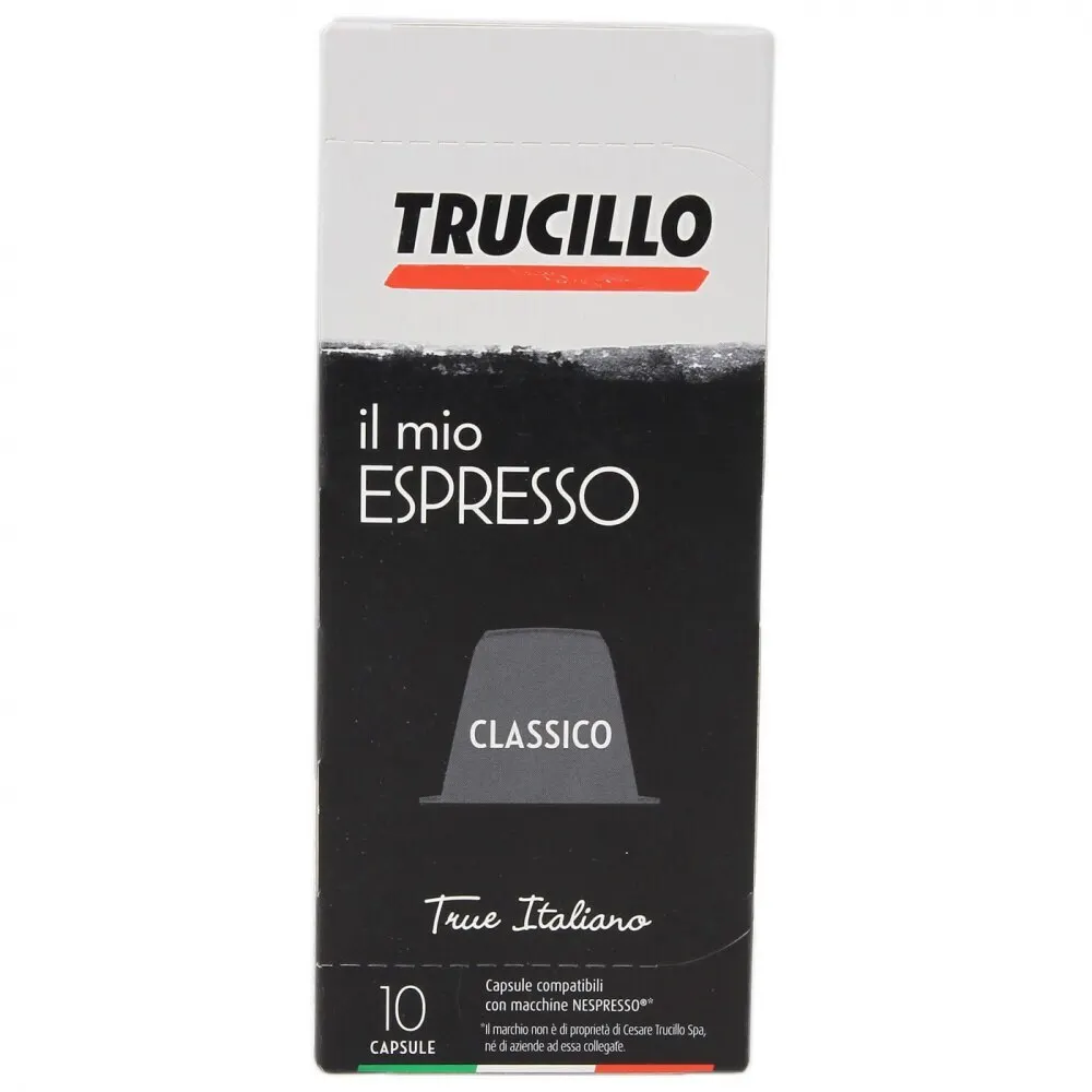 Кофе в капсулах Trucillo il mio &quotNespresso Espresso classico&quot 10 штук по 5 гр | Продукты