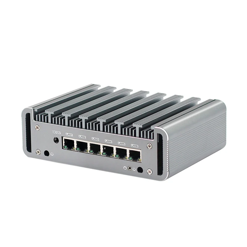 Безвентиляторный мини ПК pFsense Intel Celeron 3965U 4415U Core I3 7I00U I5 7200U I7 7500U i211AT 6LAN RS232 4 * USB