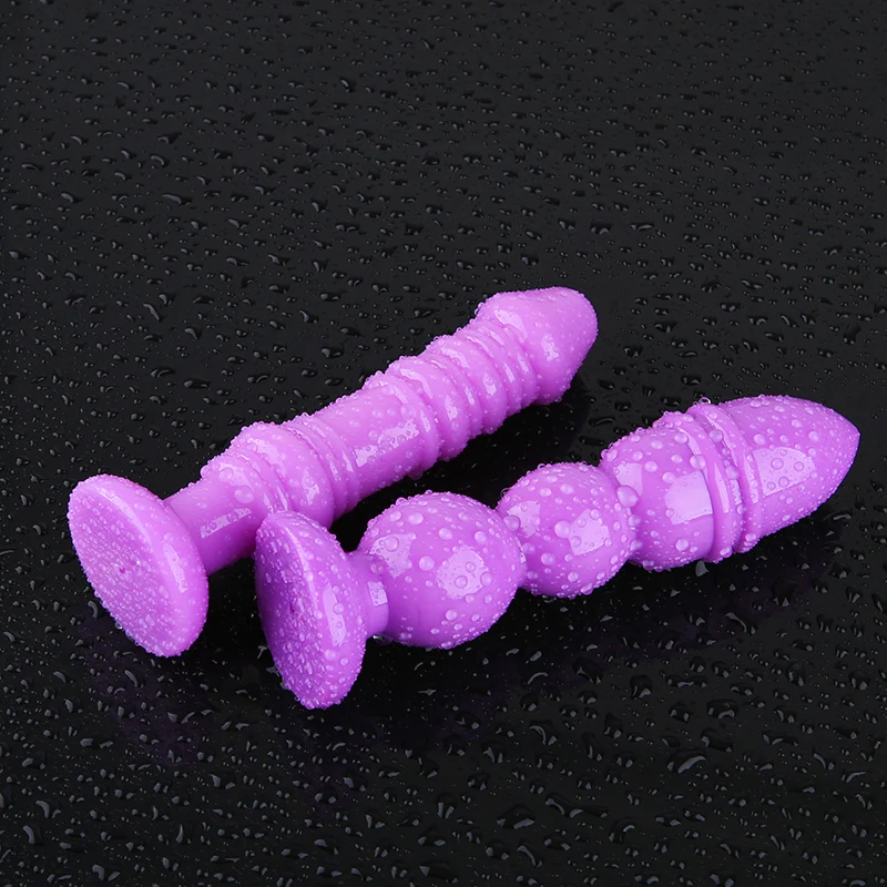 Массажер простаты для мужчин, анальный дилдо, пробка в задницу из силикона, унисекс, секс-игрушки для ануса, стимуляция точки G и клитора, продукты для мастурбации.