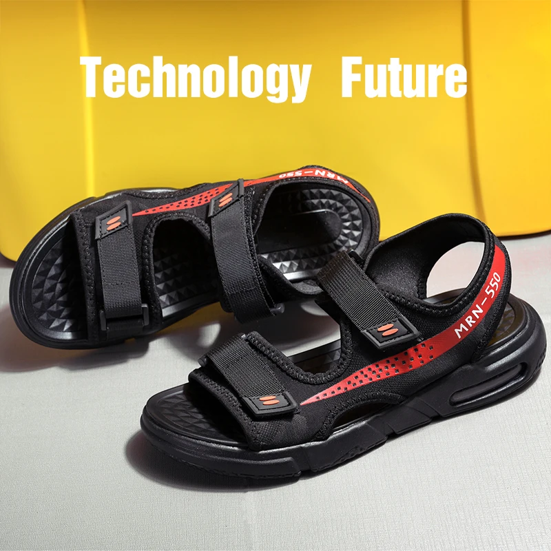 Туфли мужские летние с закрытым носком уличные кроссовки Повседневная модная