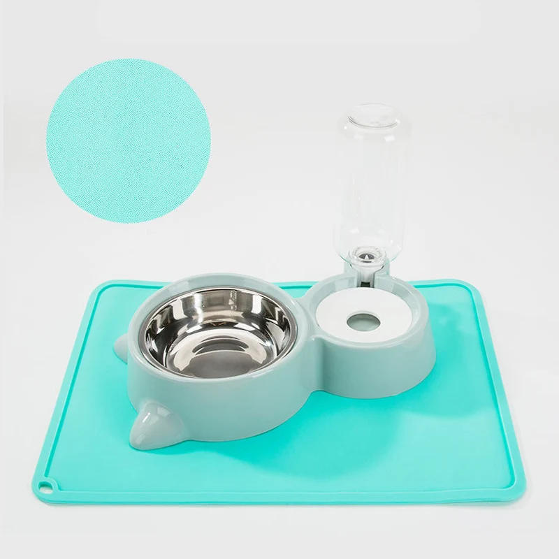 Силиконовый коврик для кормления собак и кошек нескользящий домашних животных