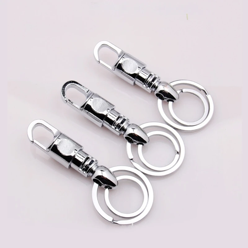 R3MD классическое кольцо для ключей из нержавеющей стали брелок прочные карабины