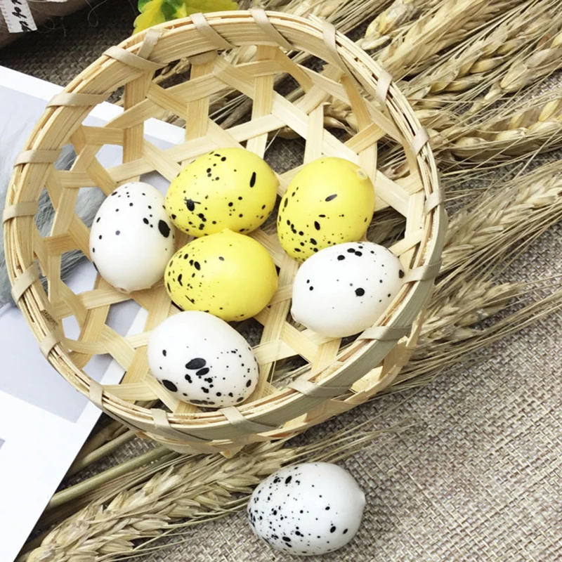 20 штук пакет DIY Мини пена птица яйца пасхальное украшение Воробей сделай сам