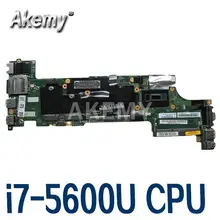NM-A091 For Lenovo Thinkpad X250 Notebook Motherboard NM-A091 with CPU i7 5600U SR23V DDR3 100% Fully Tested